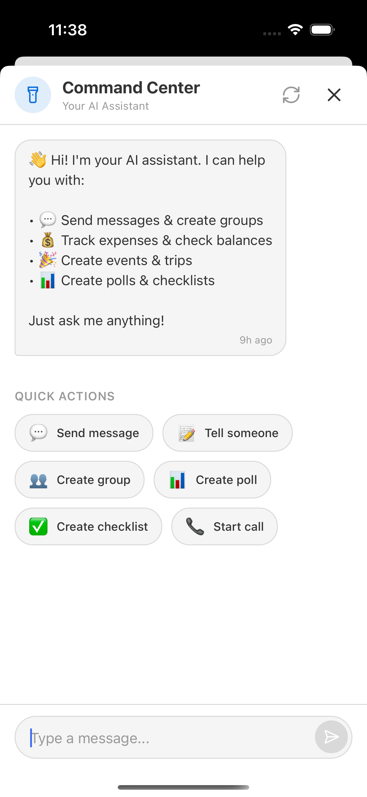 LetzGo AI Command Center - Your AI assistant